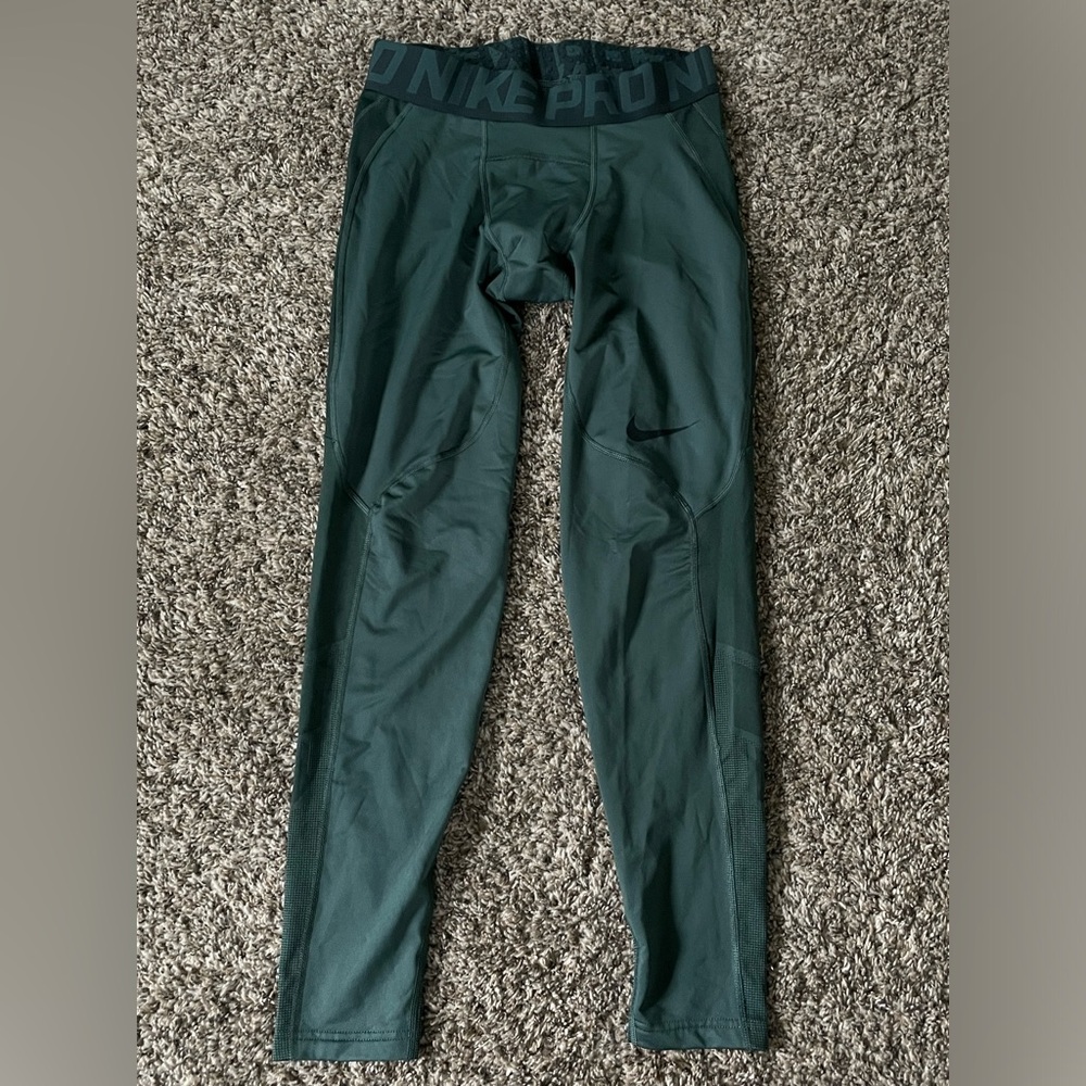 Nike hyperwarm men's compression pants size medium - Picture 2 of 4